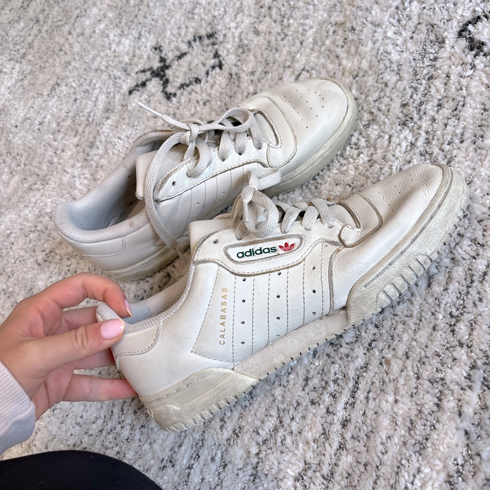 adidas Yeezy Powerphase in Calabasas Core White